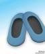 Patientenschuhe Pillow-Paws Gr. 34 - 38, blau (50 Paar)