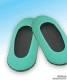 Patientenschuhe Pillow-Paws Gr. 38 - 42, grün (50 Paar)