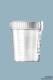 Schraubbecher 100 ml ohne Deckel, transparent (50 Stck.), 1 Beutel