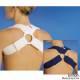 Tricodur Clavicula Spezial-Bandage Gr. M, blau, Thoraxumfang 80 - 95 cm