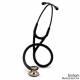 3M Littmann Cardiology IV Diagnostic Stethoskop champagnerfarbenes Bruststück (Schlauch schwarz, Sch