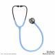 3M Littmann CLASSIC III Monitoring Stethoskop hochglanzpoliertes Bruststück (Schlauch hellblau, Schl, 1 Stück