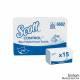 SCOTT Control Falthandtücher 1-lagig, blau, 20 x 31,5 cm (15 x 240 Bl.)