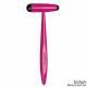 Reflexhammer nach Buck, klein, 18 cm, Aluminium, magenta