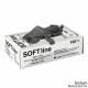 SOFT line Nitril U.-Handschuhe schwarz, Gr. XL unsteril puderfrei (100 Stck.), 1 Packung