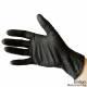 Select Black U.-Handschuhe Gr. S Latex unsteril puderfrei schwarz (100 Stck.), 1 Packung