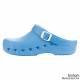 mediPlogs OP-Schuhe mit Fersenriemen hellblau, Gr. 44