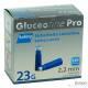 Gluceofine Pro Safety Sicherheits- lanzetten 23 G x 2,2 mm (100 Stck.)