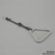 Handgriff Cora, Kunststoff 24 cm mit Gurt und Metallring