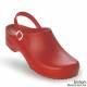 antist. ChiroClogs Special mit Fersenriemen rot, Gr. 35